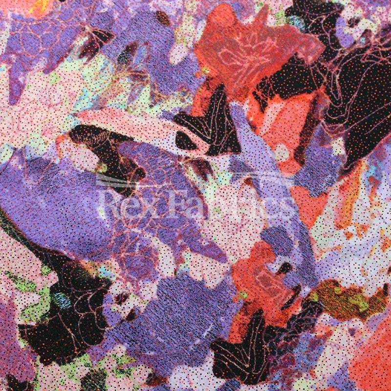 Boho Pretty Printed Nylon Spandex fabric