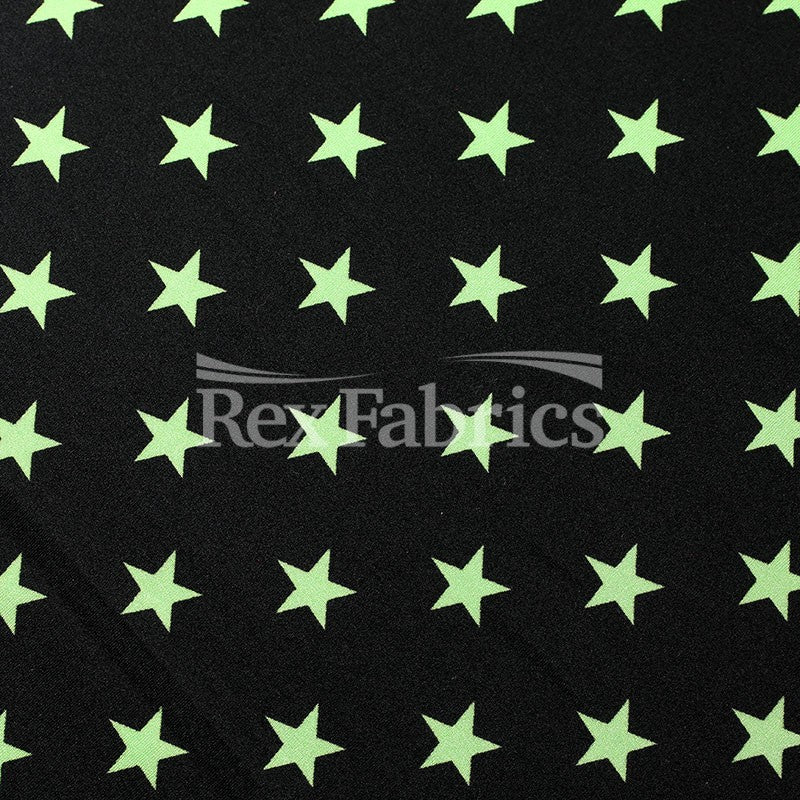 Costume Star Star print on Nylon Spandex fabric