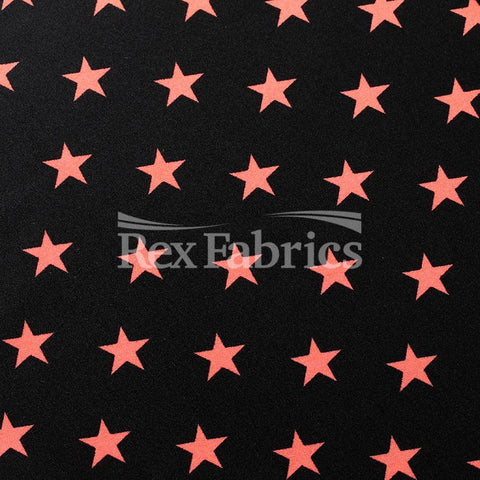 Costume Star / Star print on Nylon Spandex