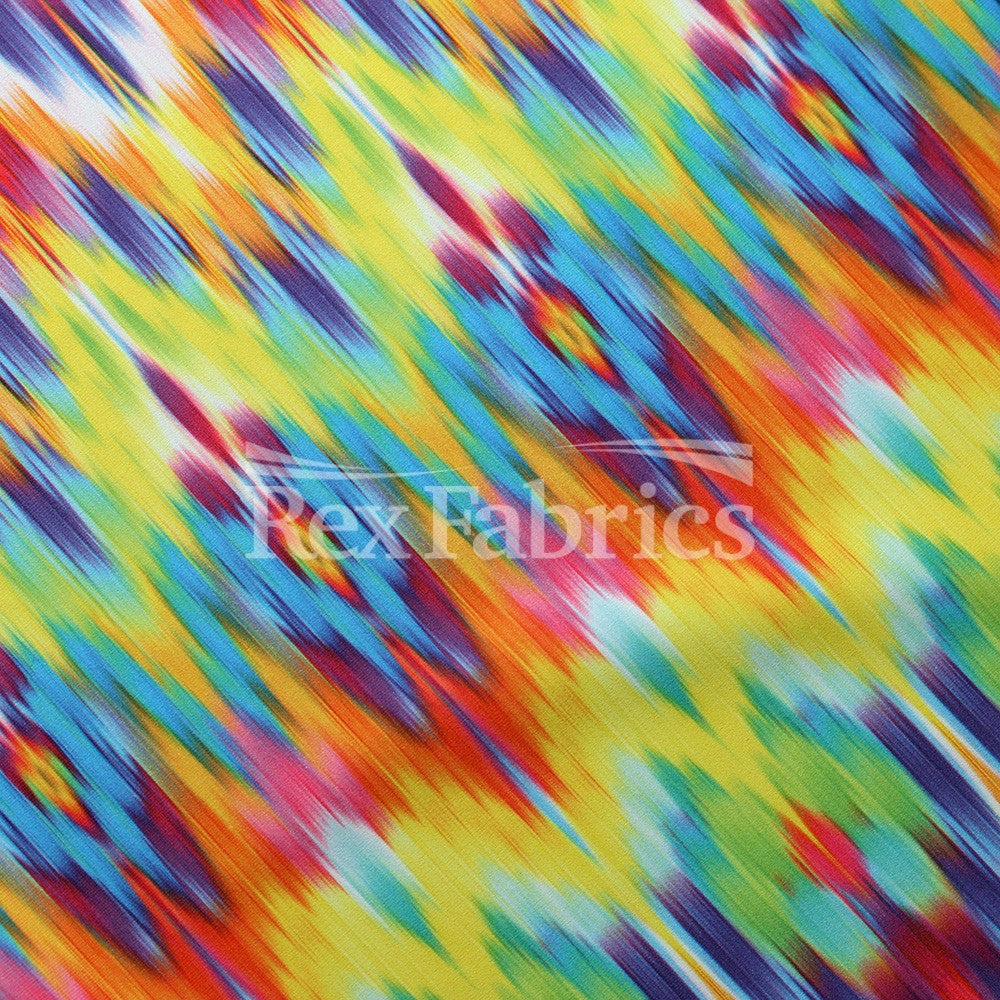 Electric Ikat fabric
