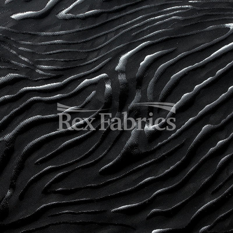 Flame Foil Mesh - 4-Way Stretch Nylon Spandex fabric