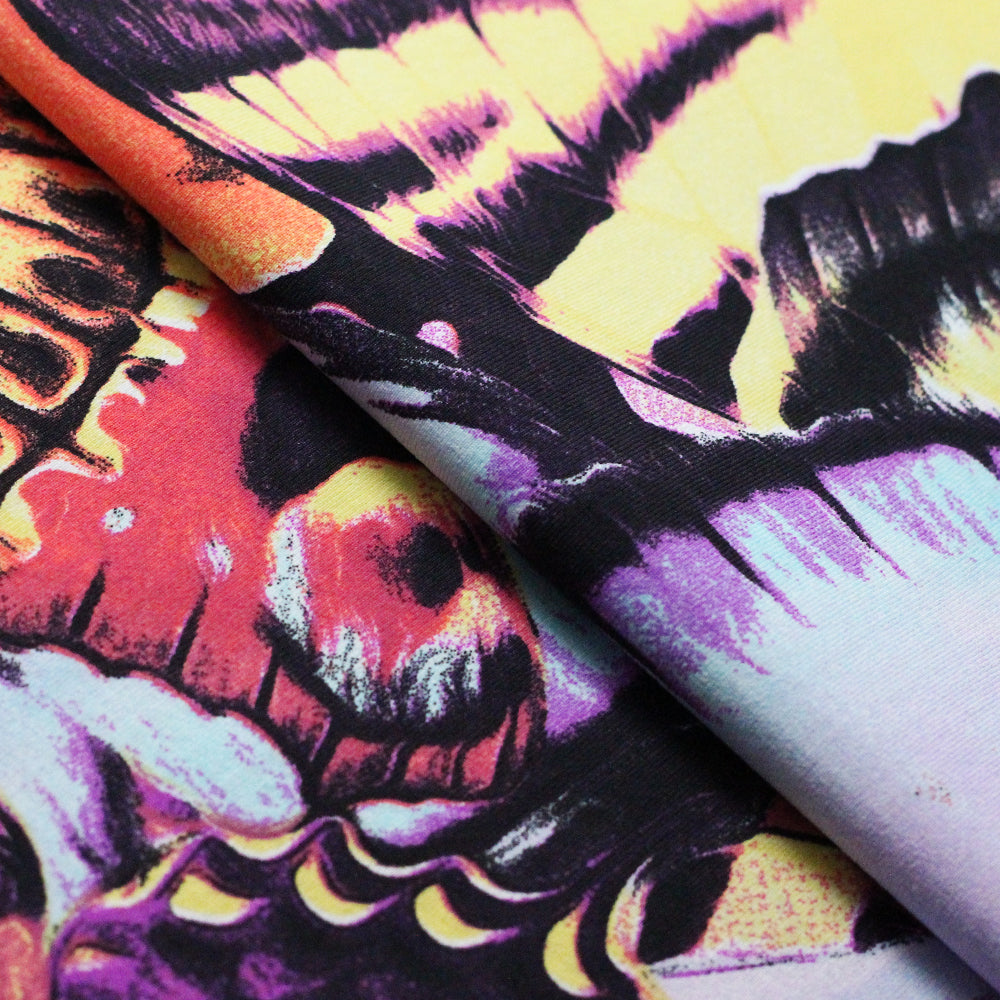 Butterfly Ultra Soft Motion Print fabric