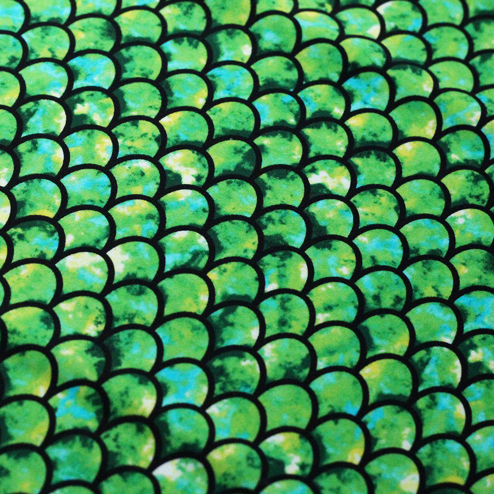 Scallop Printed Nylon Spandex fabric