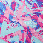 pink, aqua