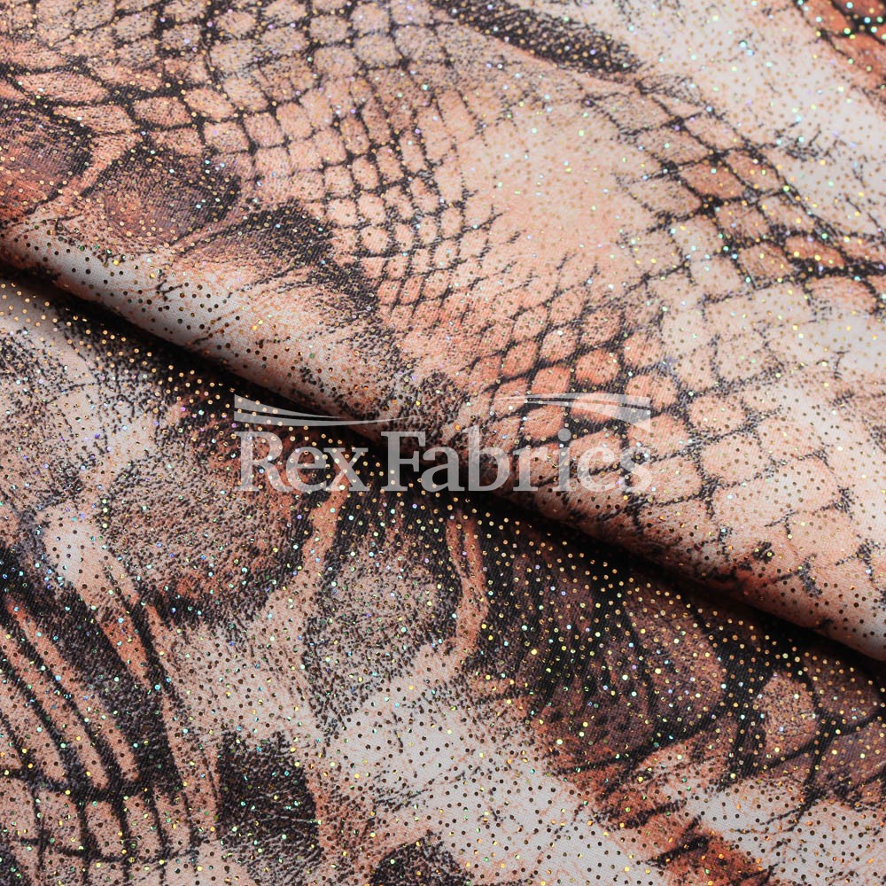 Sheer Skin with Foil fabric