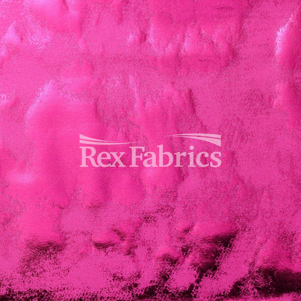 Antique Foil Nylon Spandex Hologram fabric