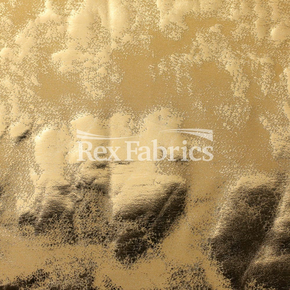 Antique Foil Nylon Spandex Hologram fabric