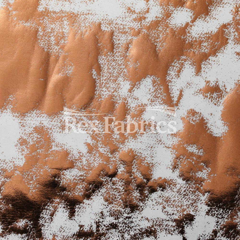 Antique Foil Nylon Spandex Hologram fabric