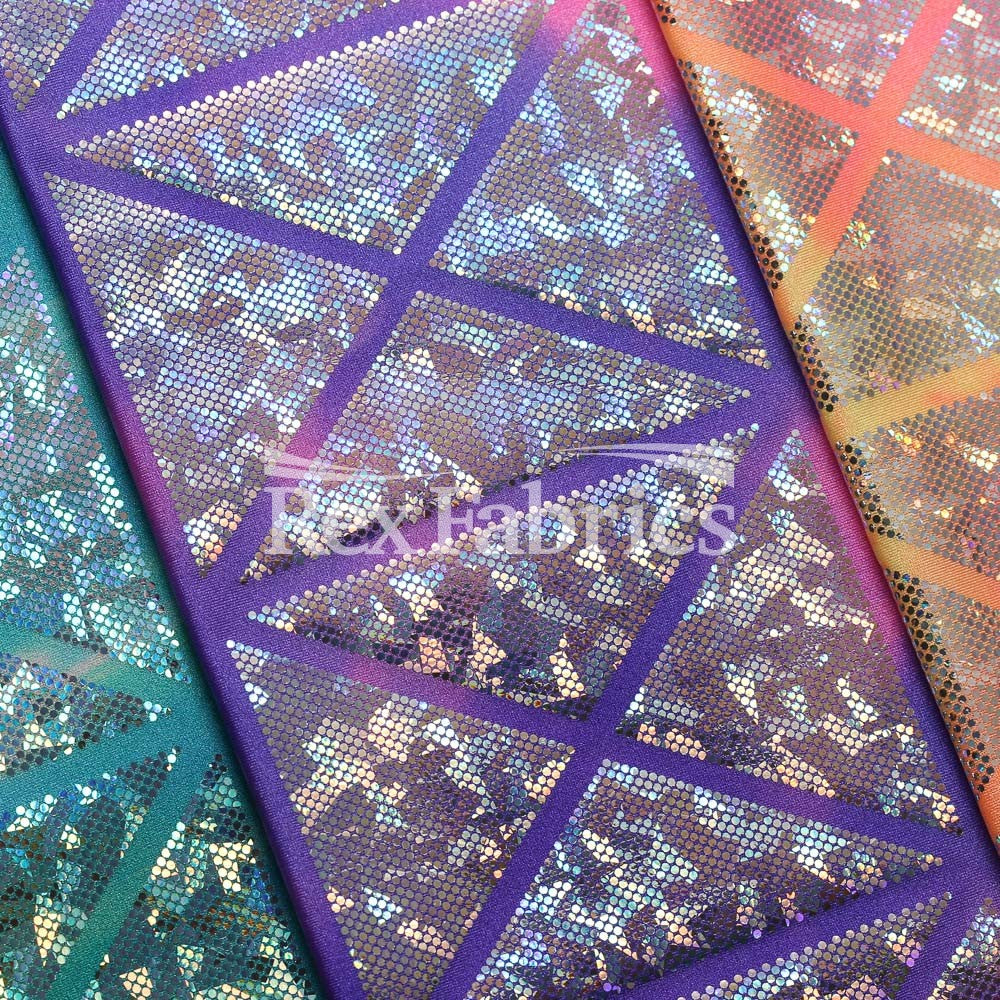Laser Tag Holo fabric
