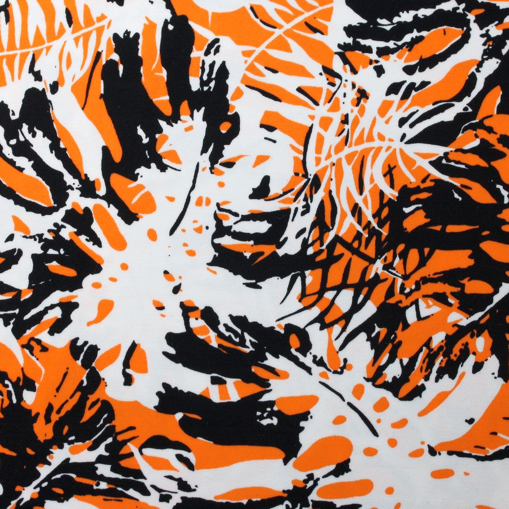 Tropic Fever Orange Black