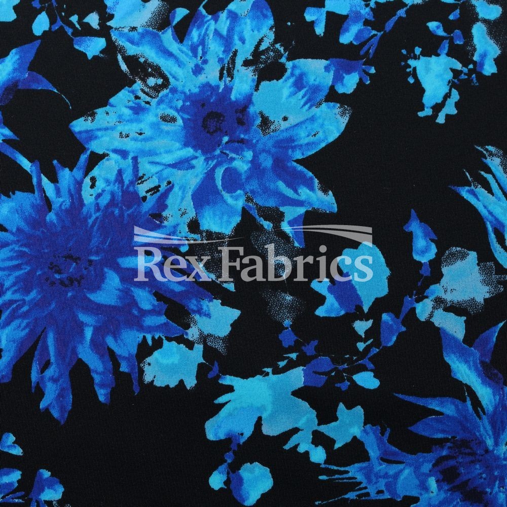 Moulin Rogue - 4-Way Stretch Nylon Spandex Print fabric