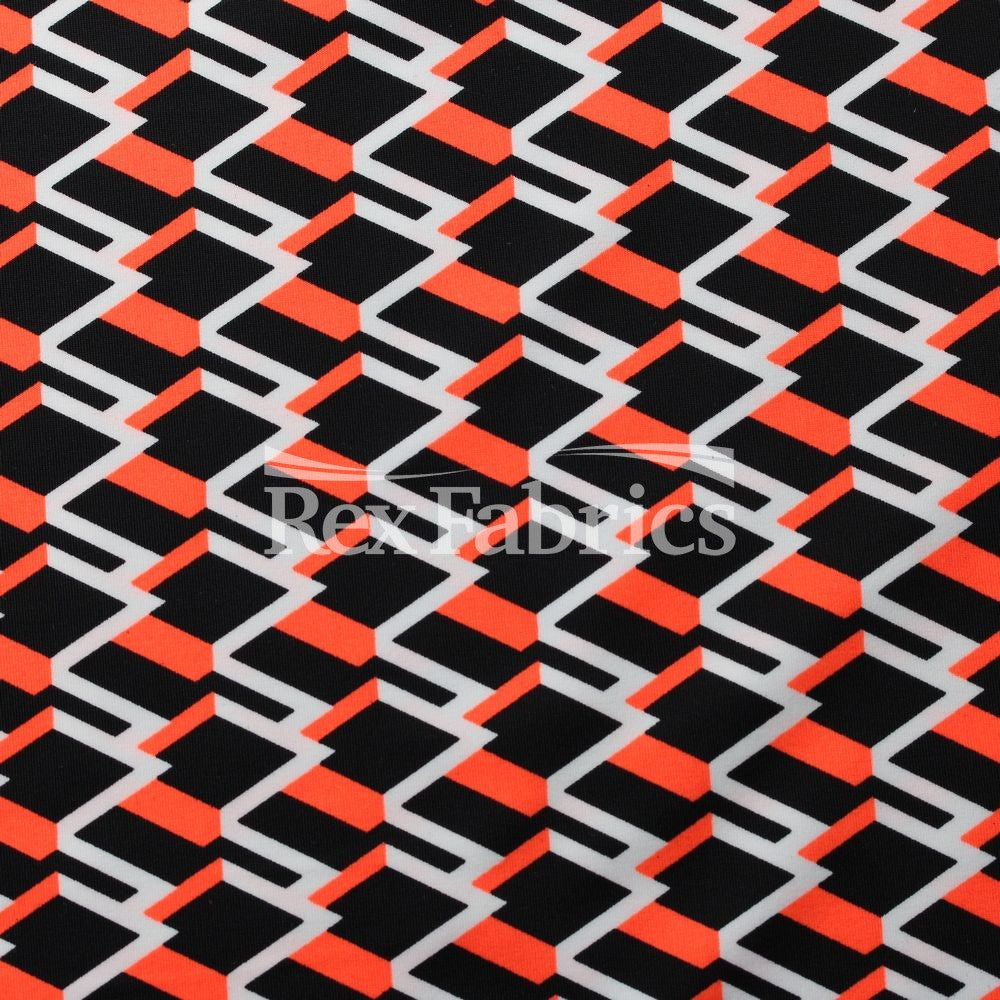 Neo Geo Black Neon Orange