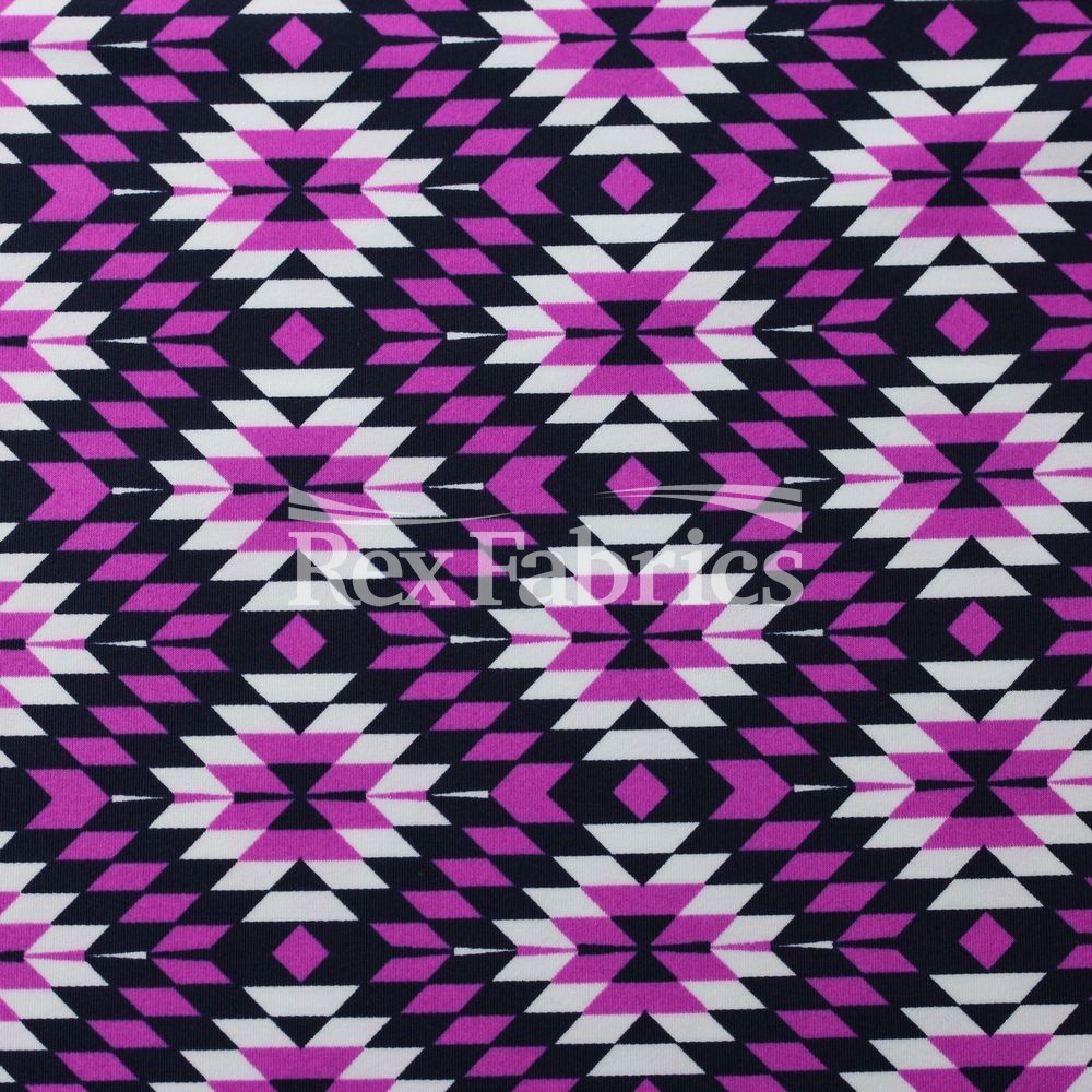 Krystal - 4-Way Stretch Nylon Spandex Print fabric