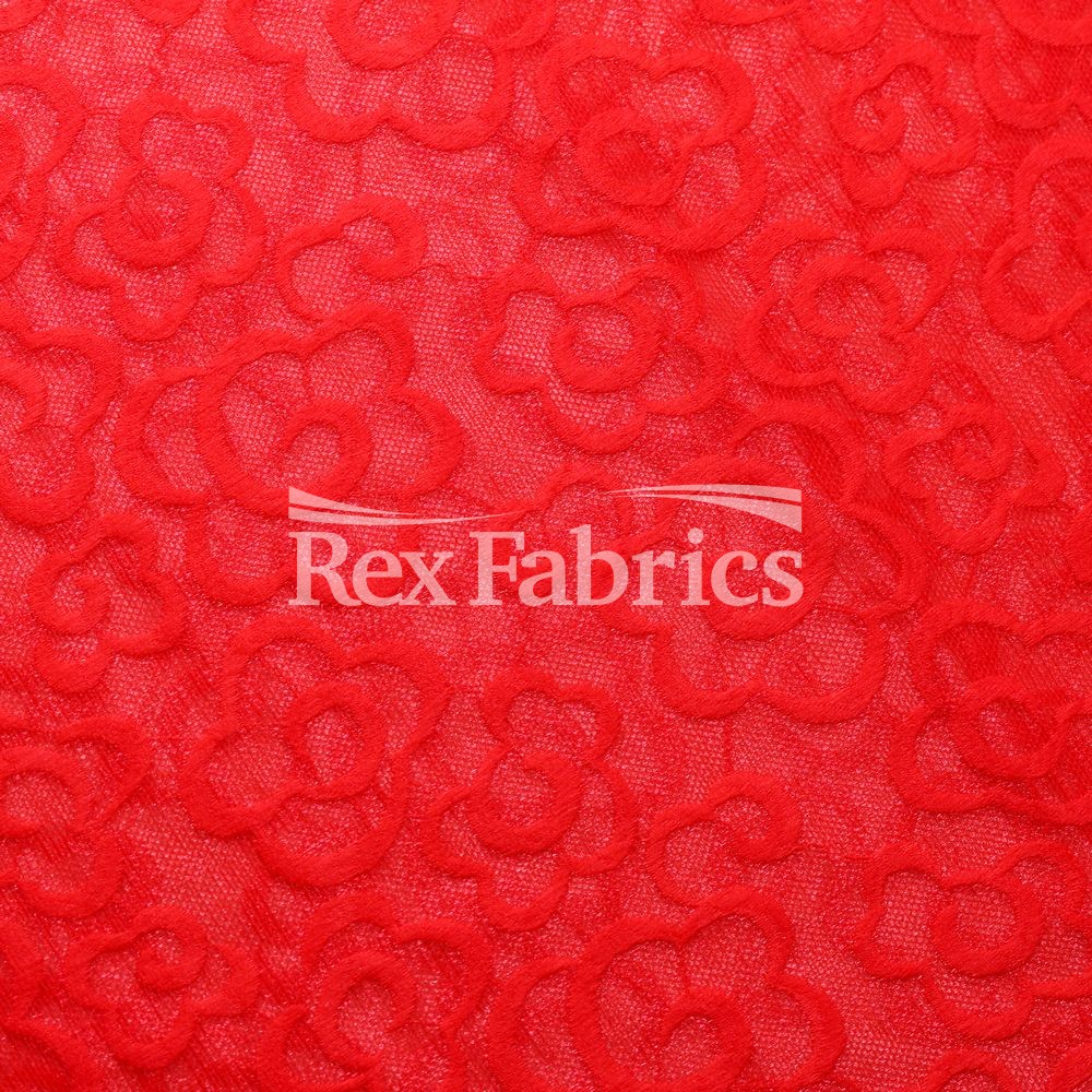 Daisy Dream Mesh fabric
