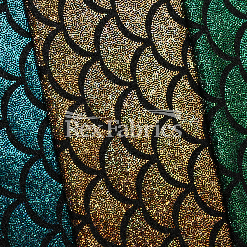 Monster Mermaid fabric
