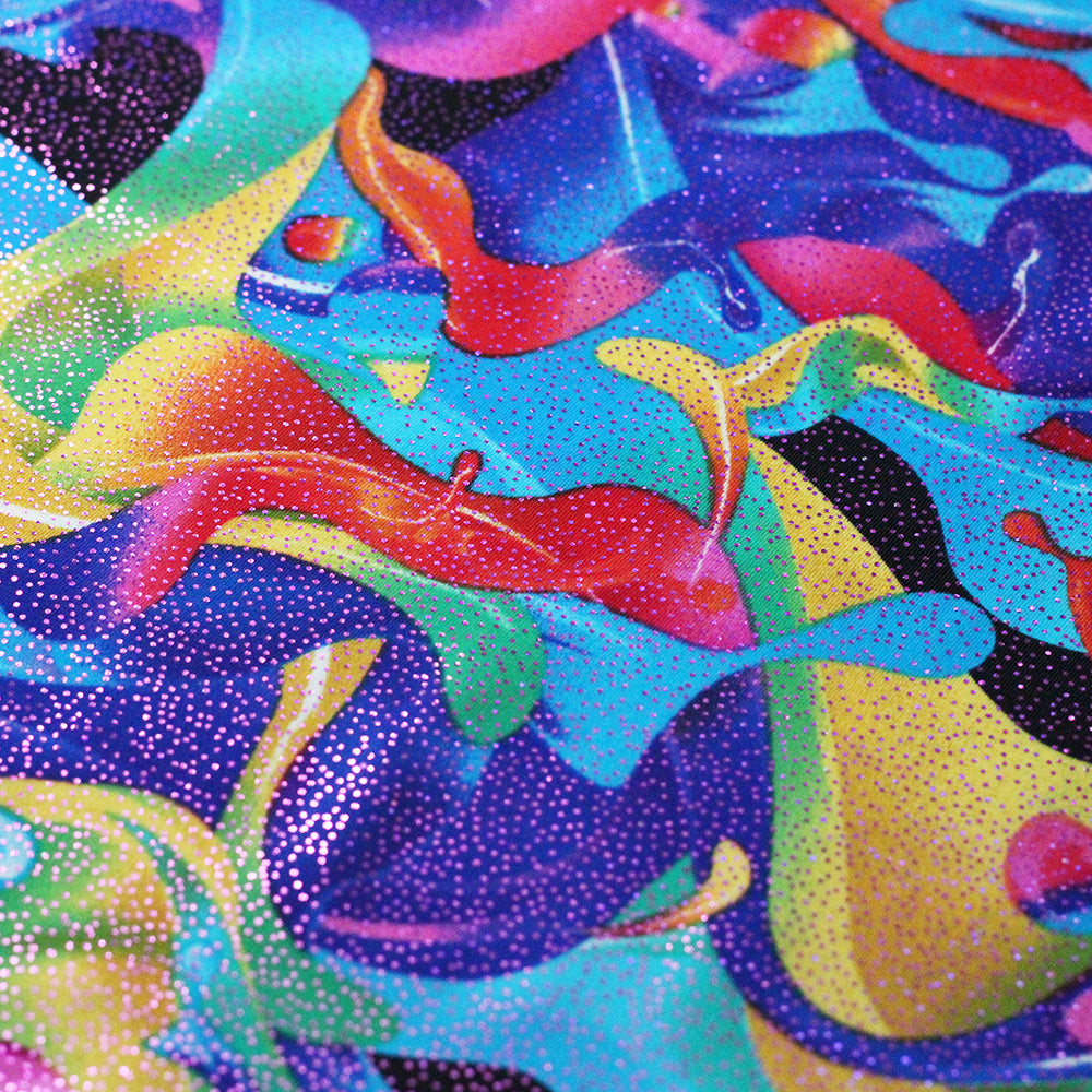 Bubblelicious Printed Nylon Spandex fabric
