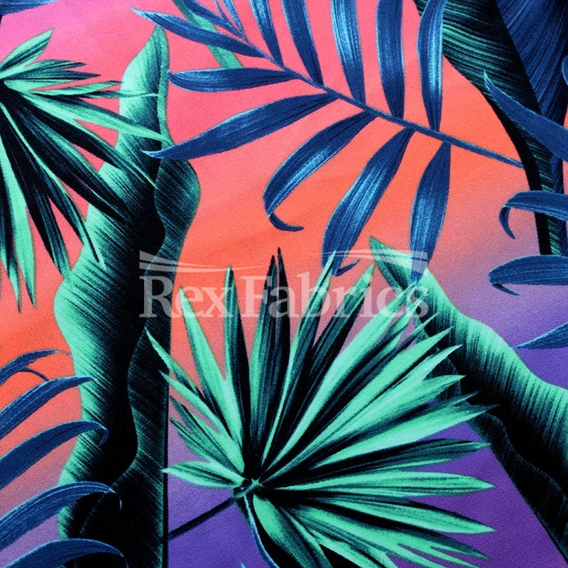 Neon Jungle fabric