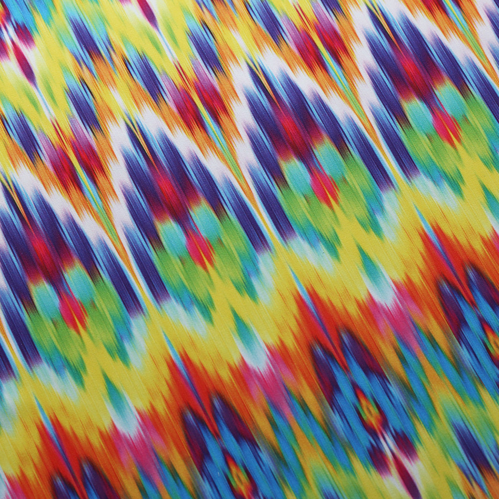 Electric Ikat fabric