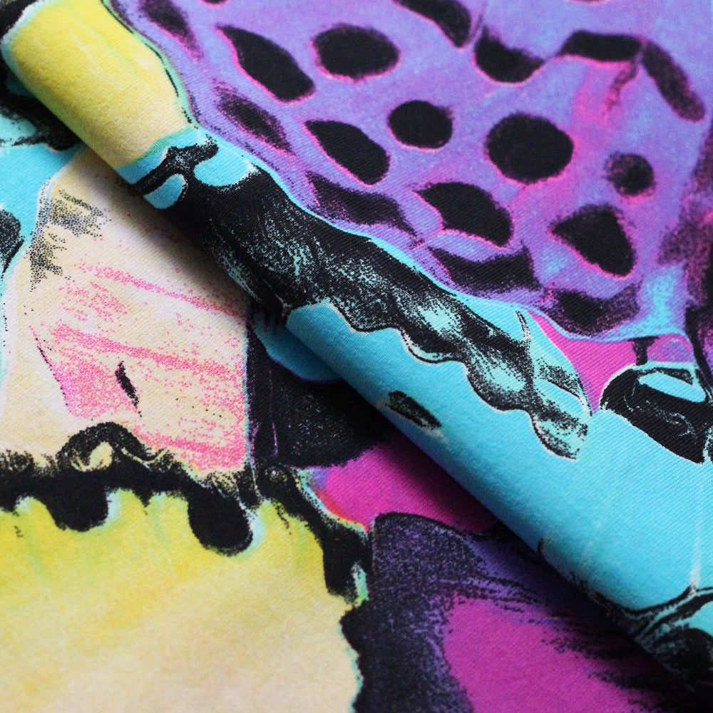 Butterfly Ultra Soft Motion Print fabric