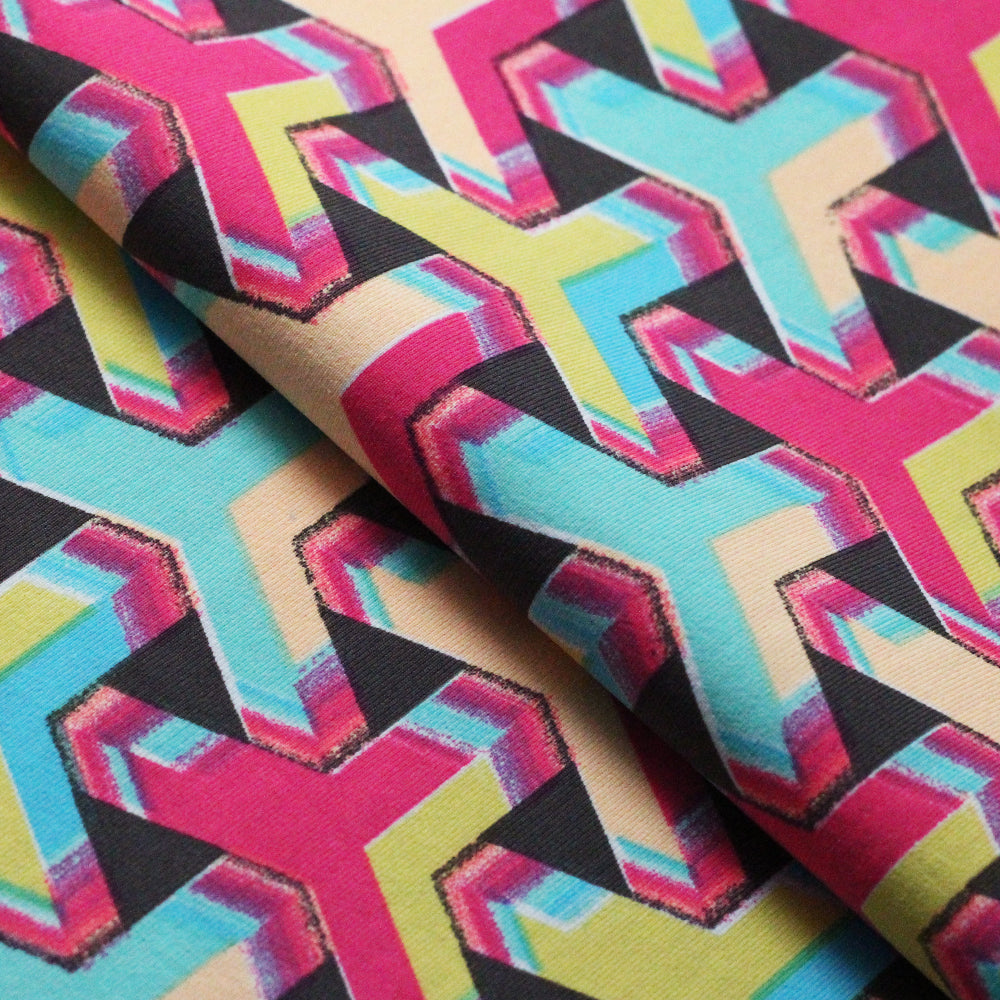 Puzzled fabric