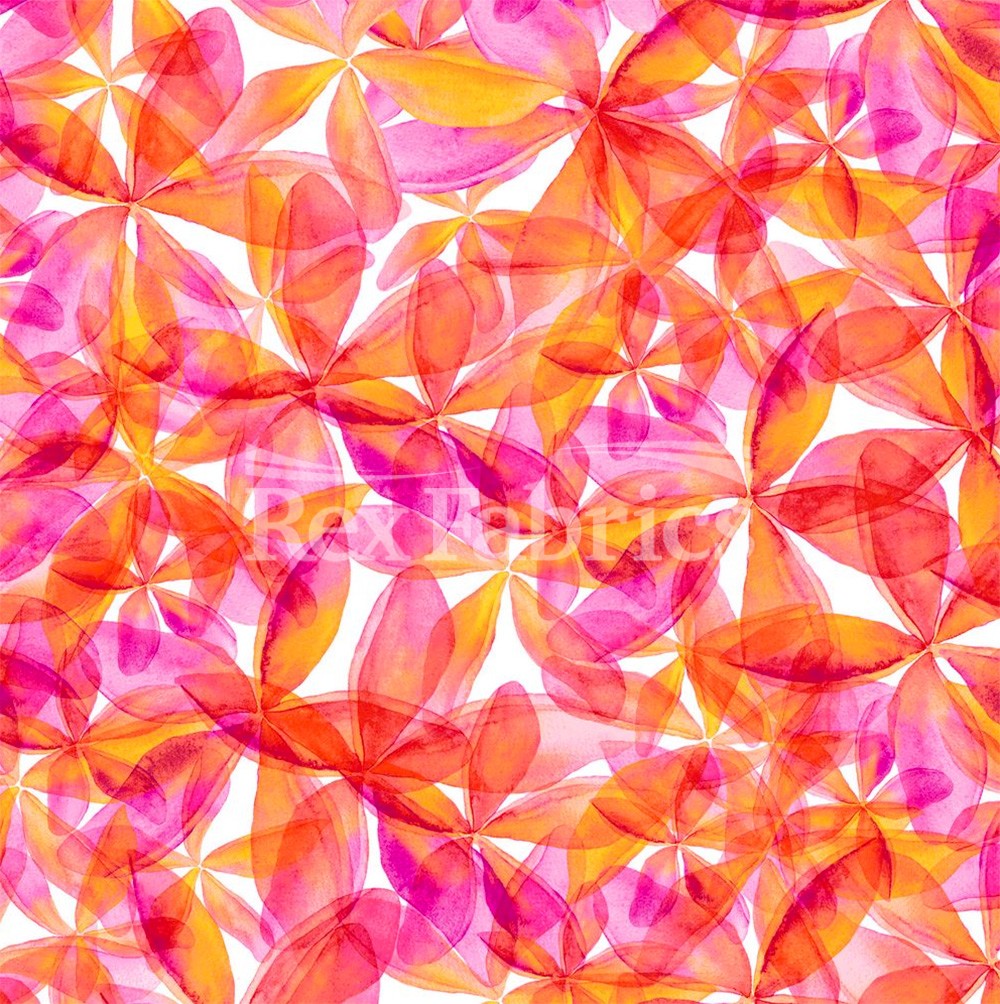 Plumeria fabric