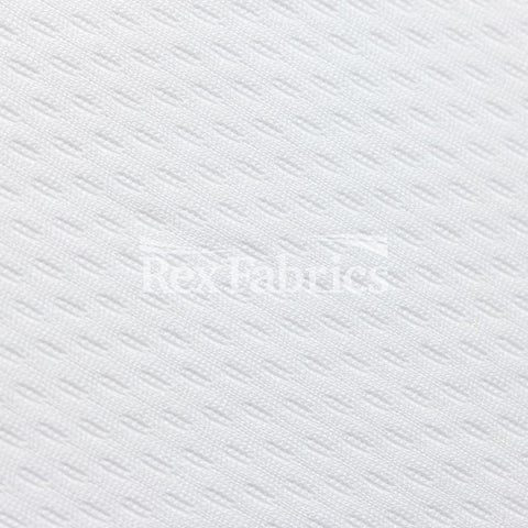 Polymesh Material Poly Mesh / PFP - white polyester mesh fabric - – Rex Fabrics