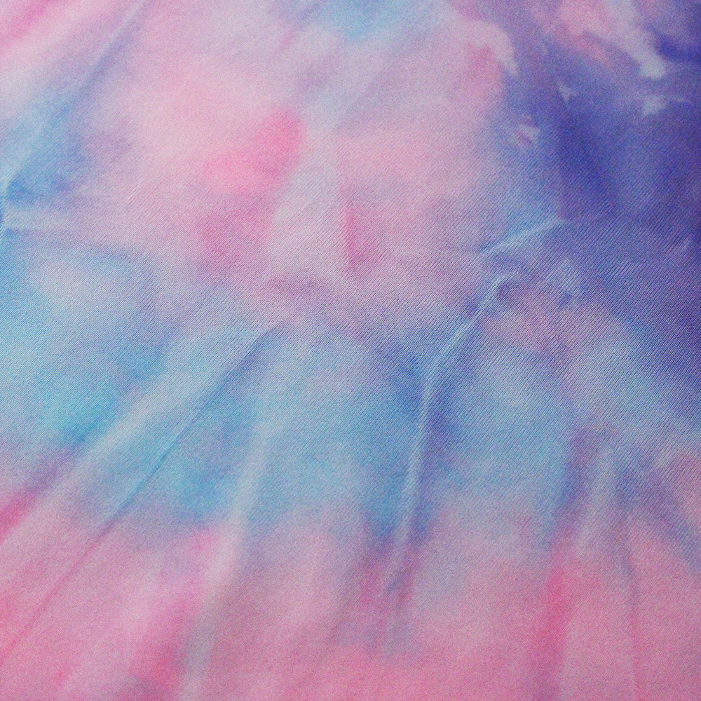 Tie Dye Tricot fabric