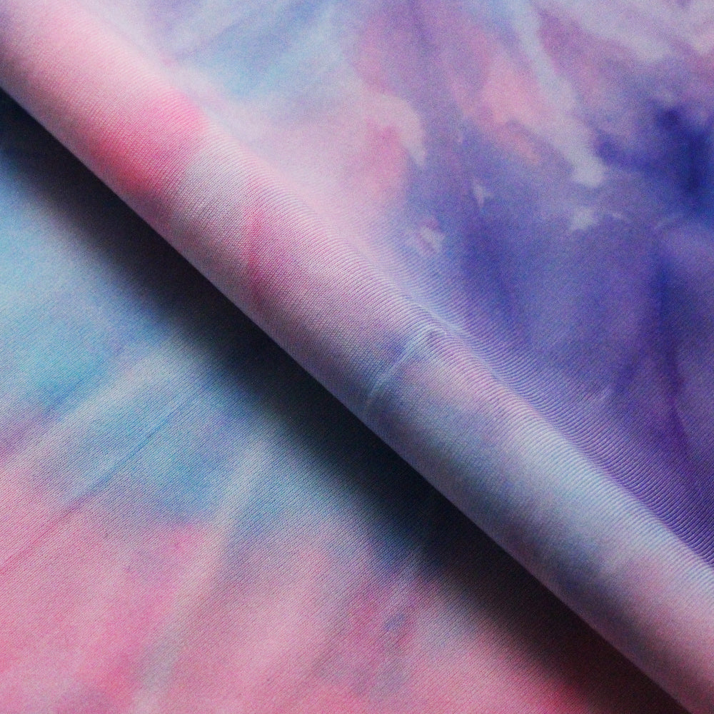 Tie Dye Tricot fabric