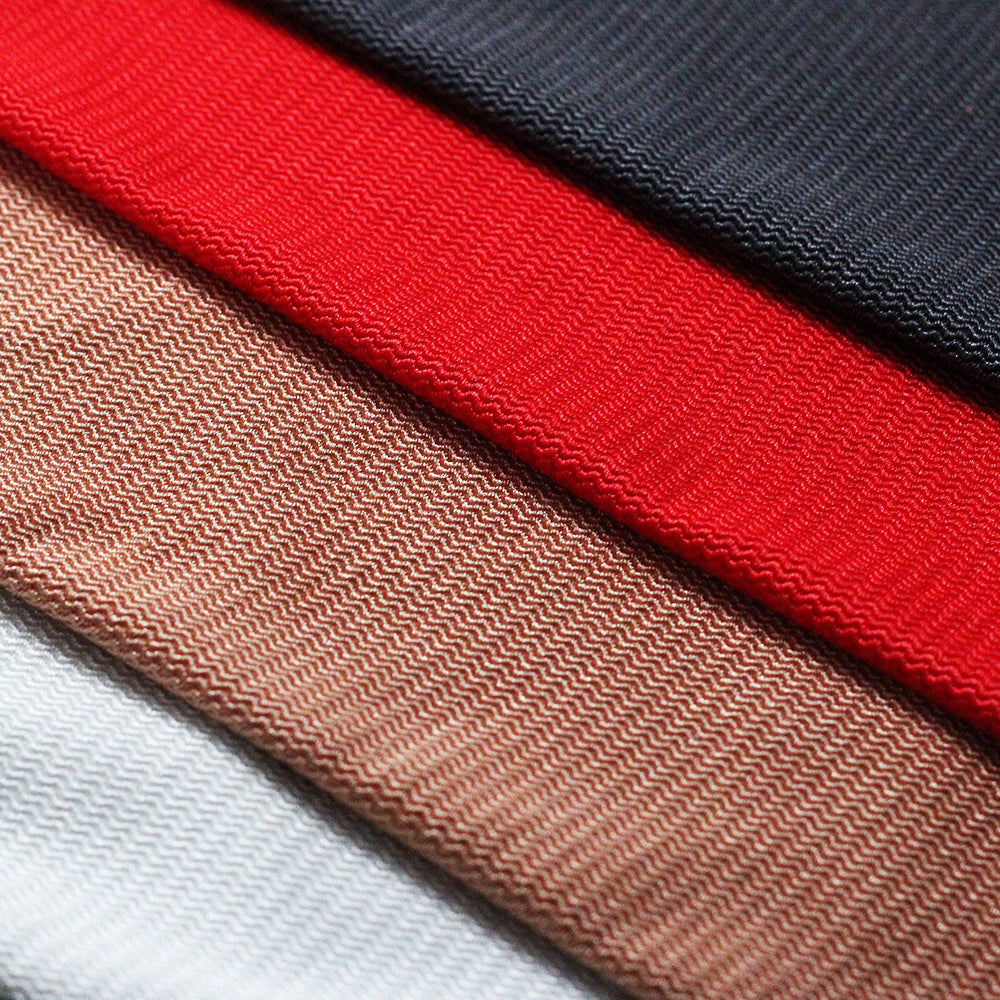 solid chevron nylon spandex - Ric Rac Texture - – Rex Fabrics