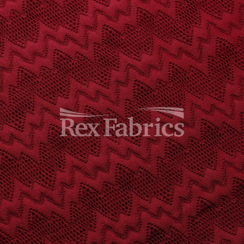 Seismic Lace - 4-Way Stretch Nylon Spandex Lace in 6 Colorways fabric