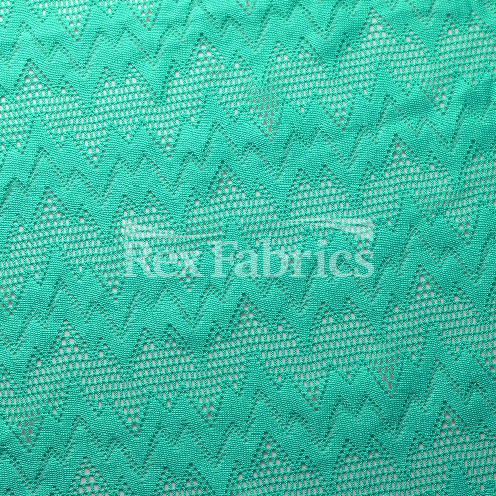 Seismic Lace - 4-Way Stretch Nylon Spandex Lace in 6 Colorways fabric