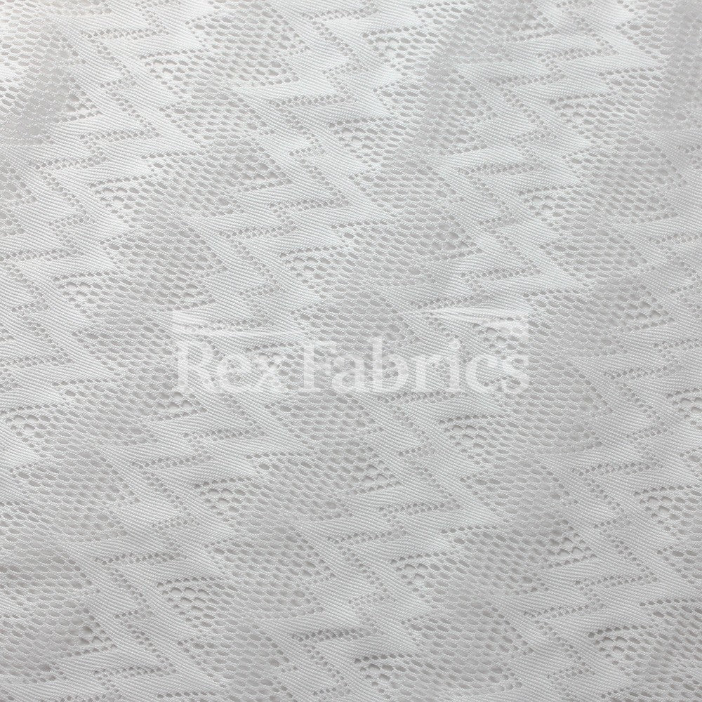 Seismic Lace - 4-Way Stretch Nylon Spandex Lace in 6 Colorways fabric