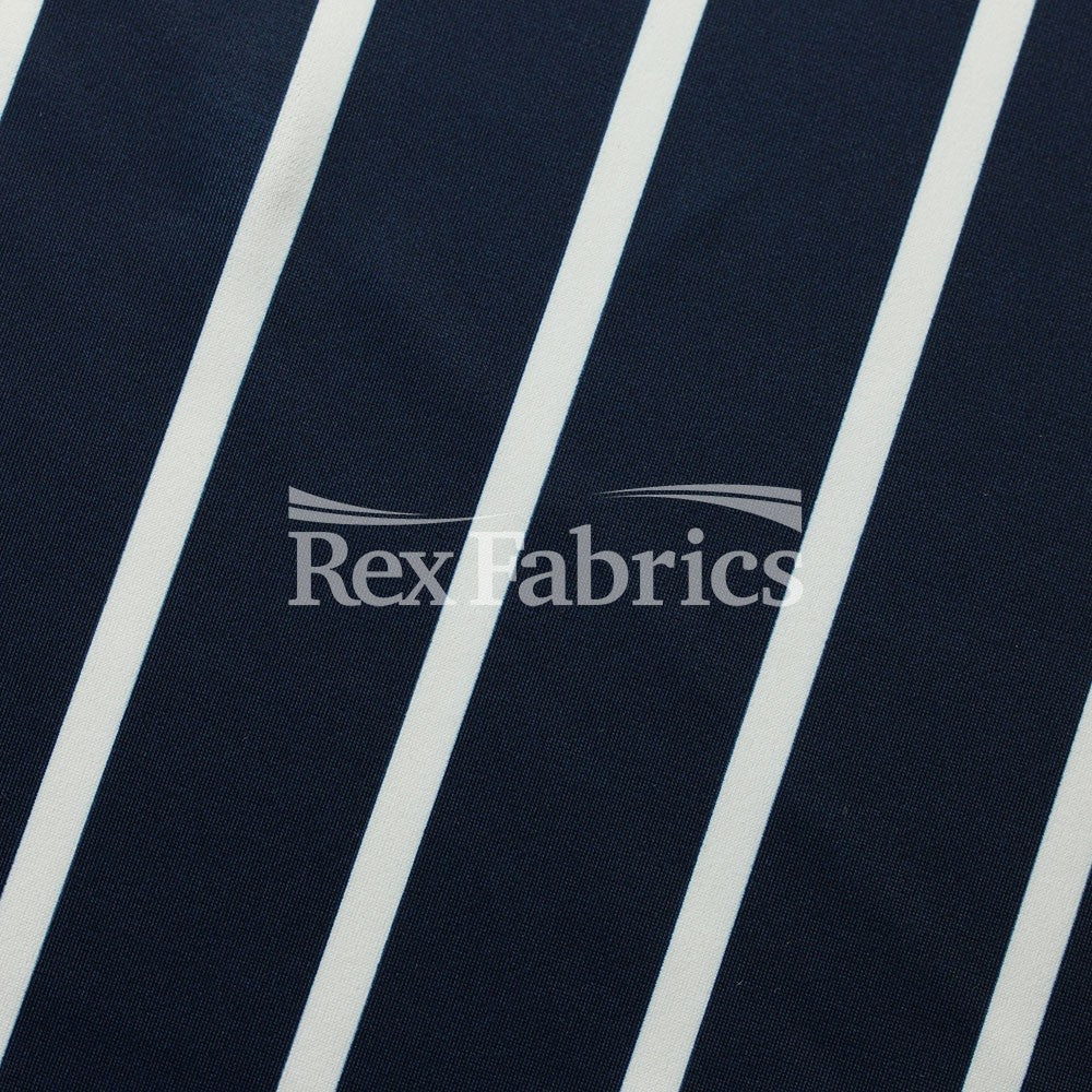 Sport Stripes - Poly Spandex Tricot fabric