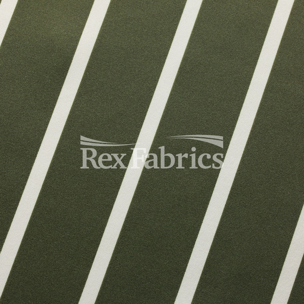 Sport Stripes - Poly Spandex Tricot fabric
