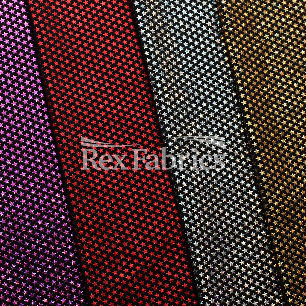 Stars Stripe Holo fabric
