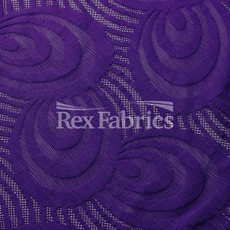 Swirl Lace - 4-Way Stretch Nylon Spandex Lace in 6 Colorways fabric