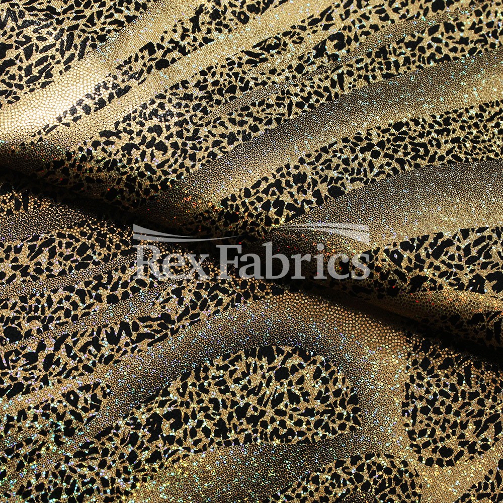 Twinkle Zebra - Nylon Spandex Tricot fabric