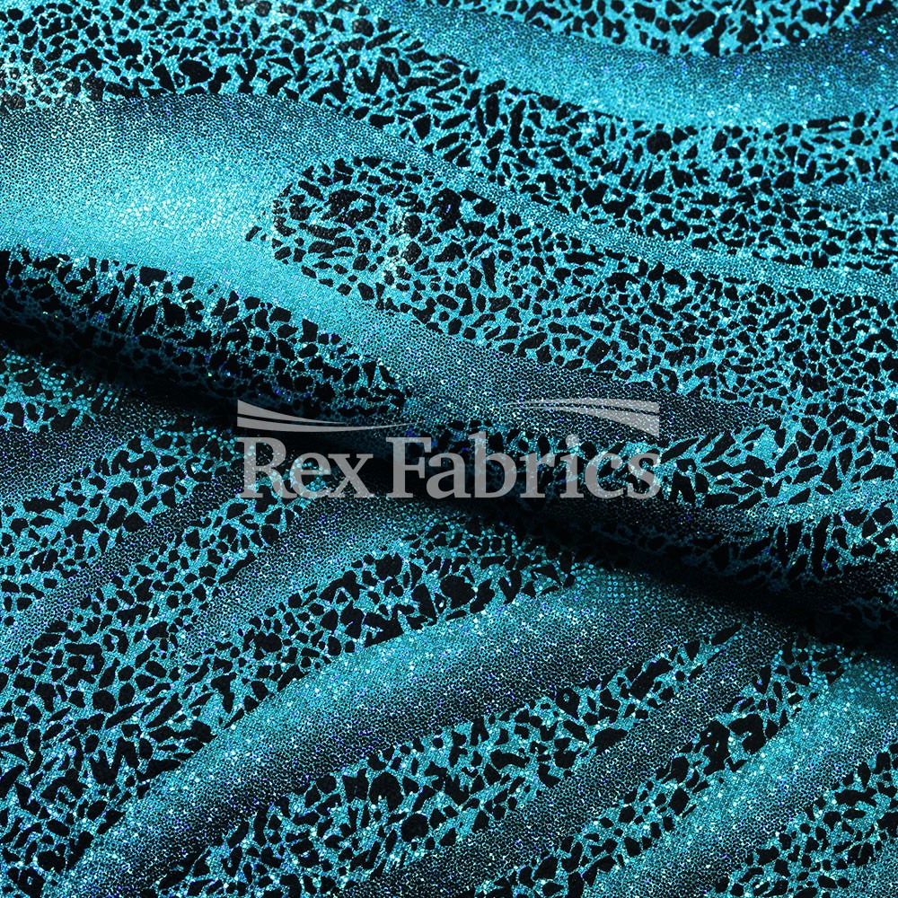 Twinkle Zebra - Nylon Spandex Tricot fabric