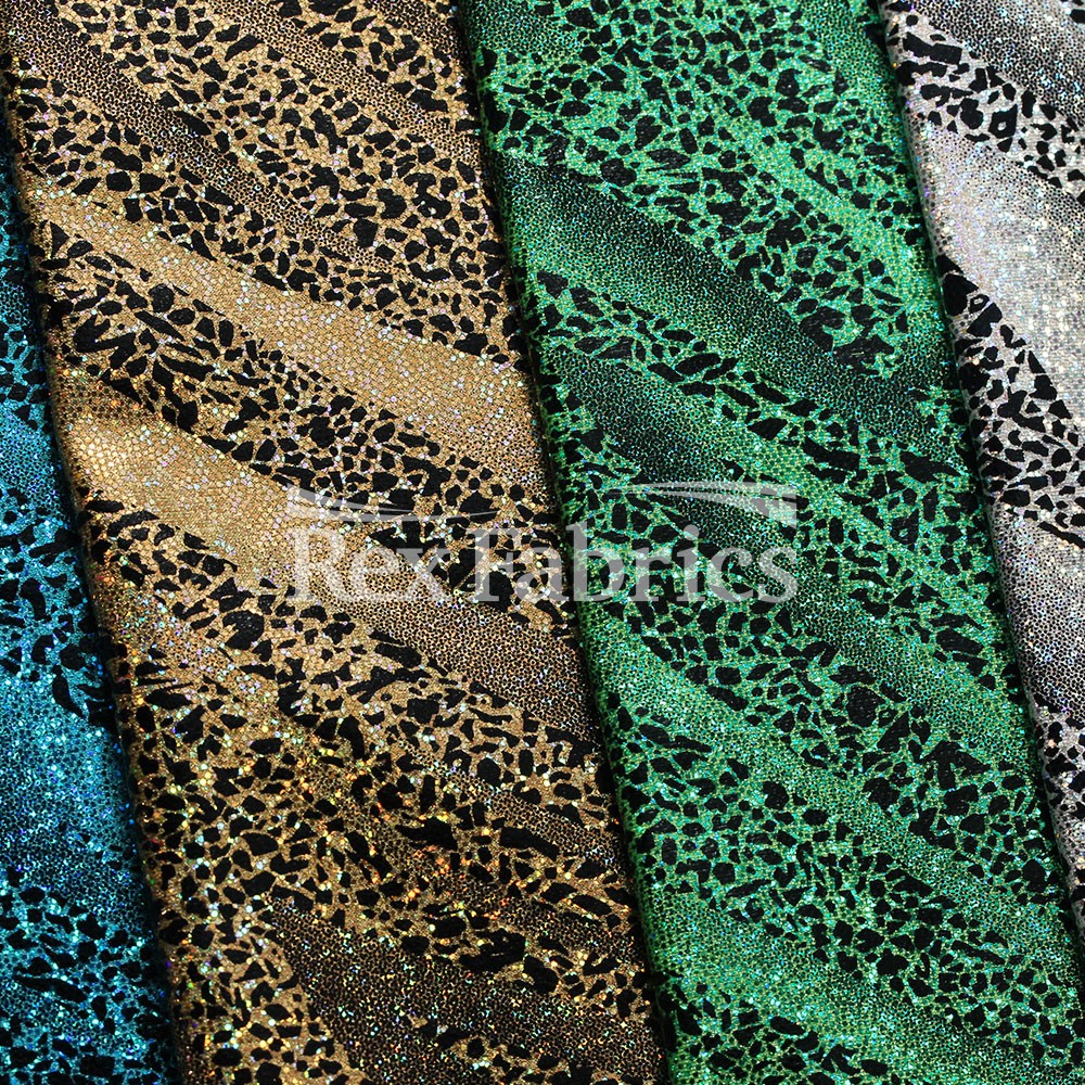 Twinkle Zebra - Nylon Spandex Tricot fabric