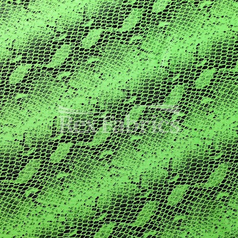 Venom-Clear-Dot-4-way-stretch-nylon-spandex-Lime