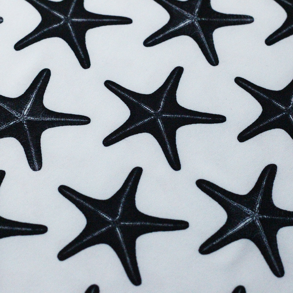 Sea Star - 4-Way Stretch Poly Spandex Print fabric