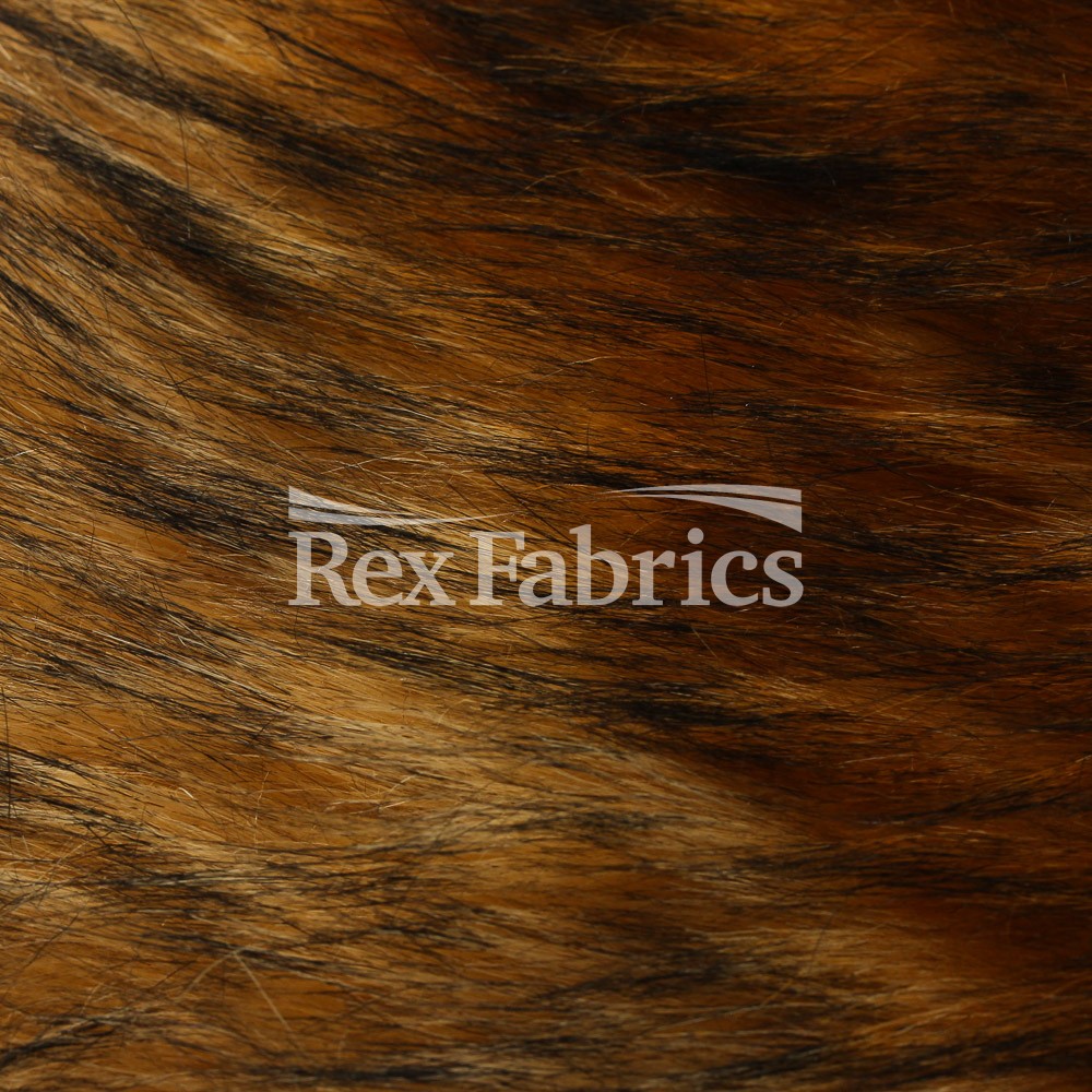 Wolf Skin Fur - 100% Poly Novelty Fabric