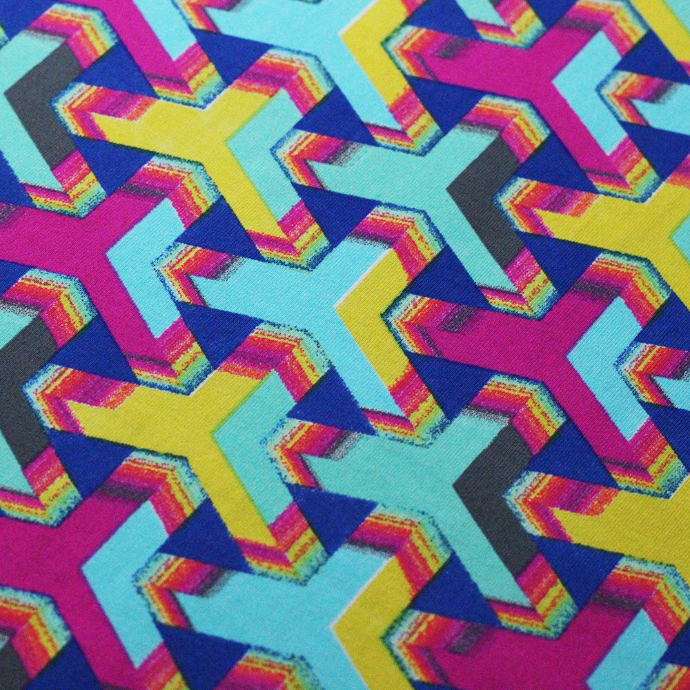 Puzzled fabric