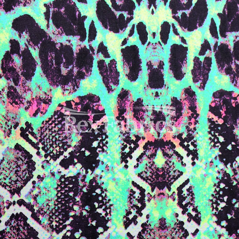 Animaze 4-Way Stretch Nylon Spandex Print fabric