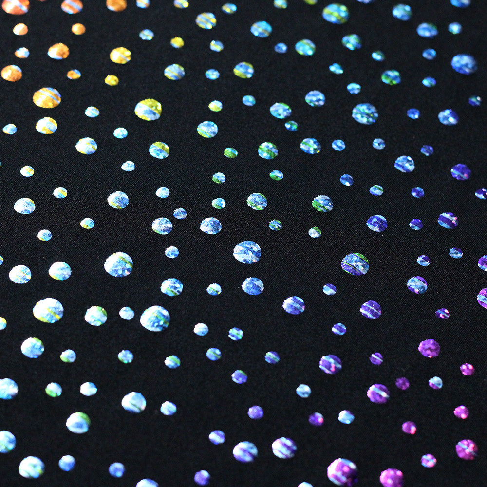Champagne Printed Nylon Spandex fabric