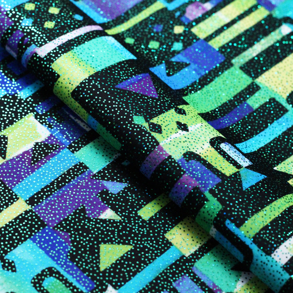 Afro Beat Printed Nylon Spandex fabric
