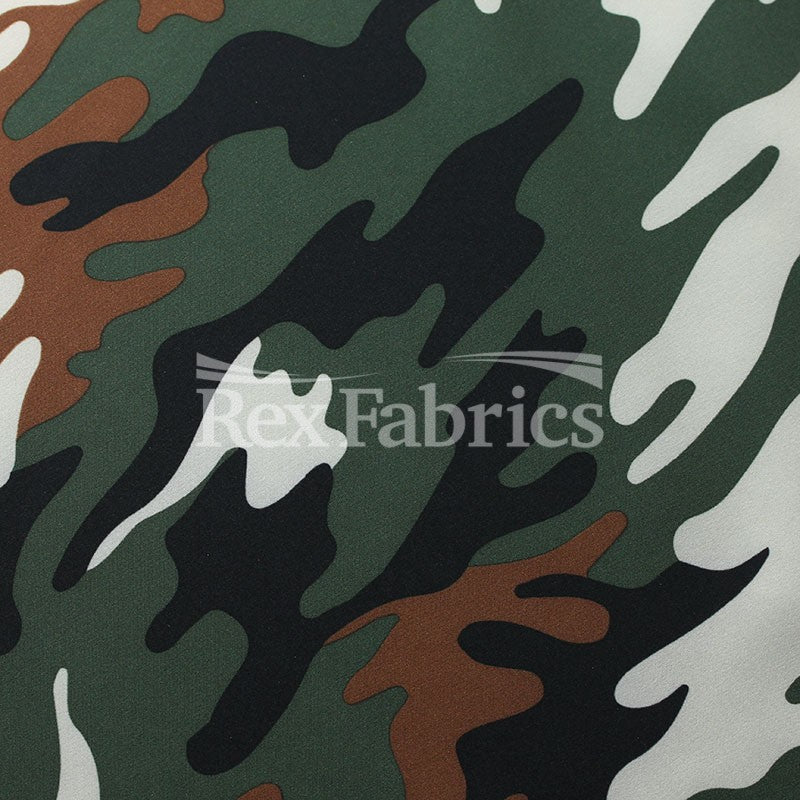 Camo Street / Poly Spandex Woven