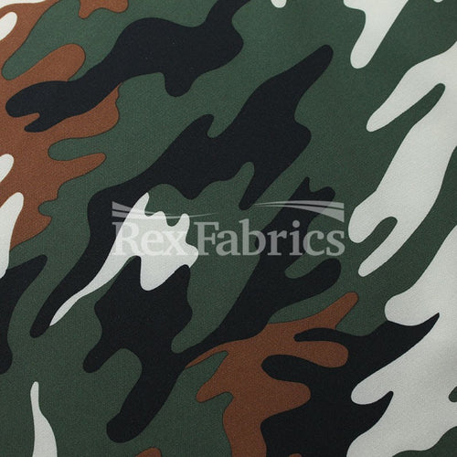 Camo Street / Poly Spandex Woven