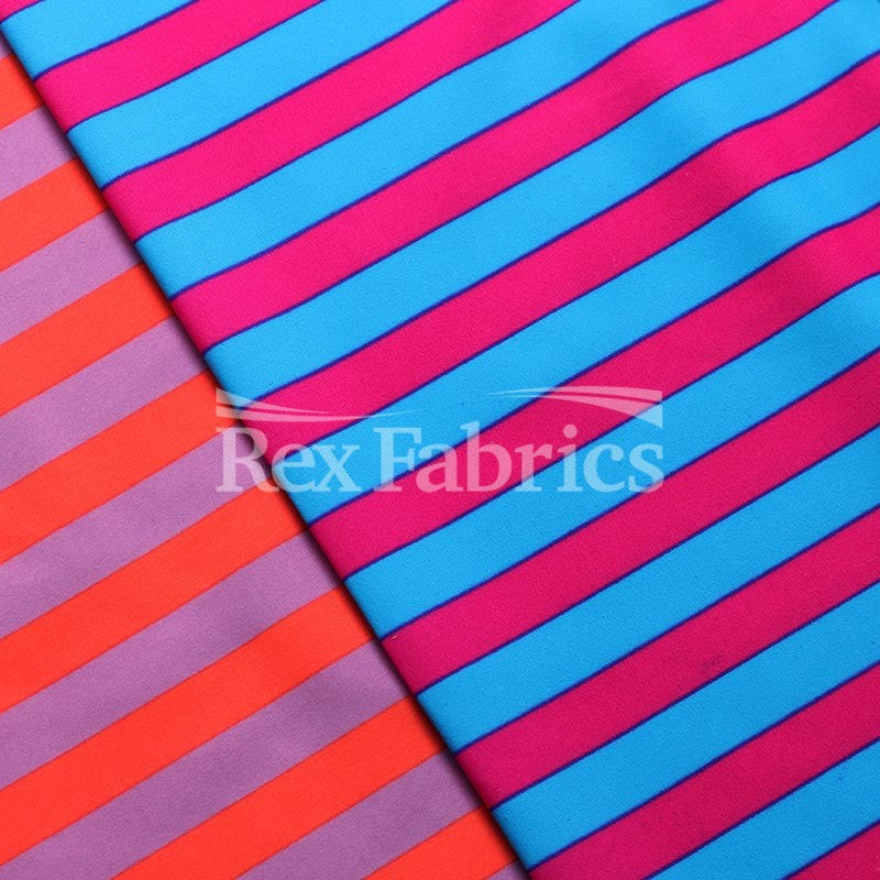 E-Z Stripes Matte - Nylon Spandex fabric