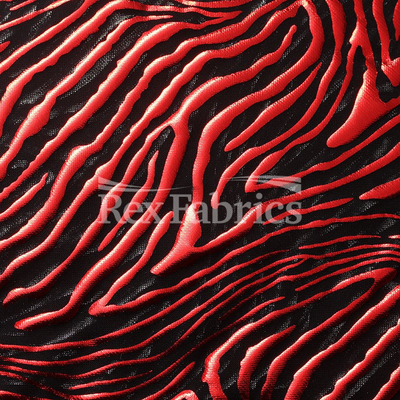 Flame Foil Mesh - 4-Way Stretch Nylon Spandex fabric